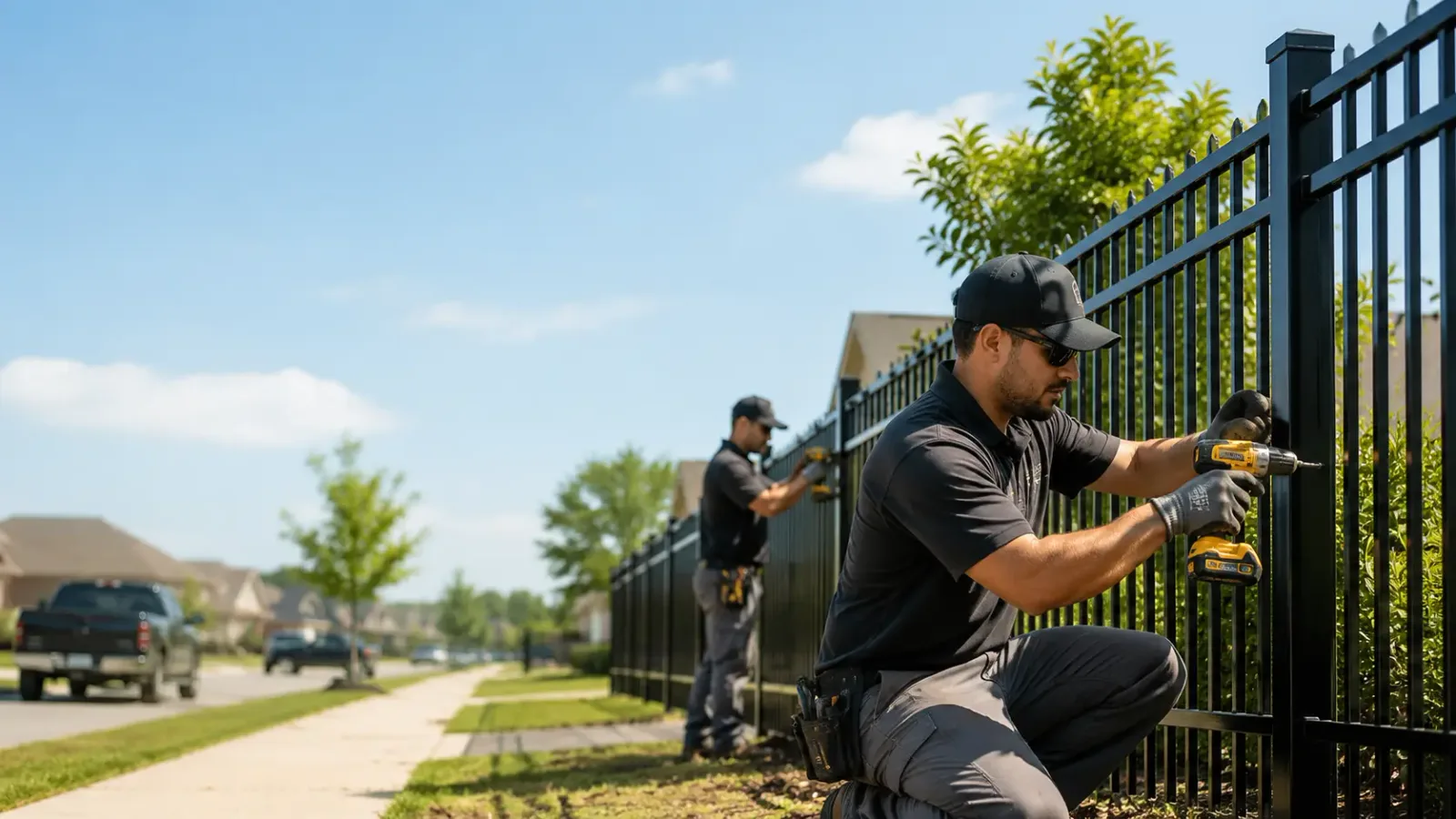 Metal Fence Installation in Sunflower, AL
